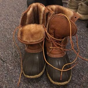 Women’s Fur Bean Boots